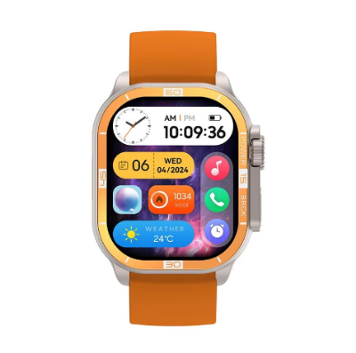 Picture of Blisbond Robin Orange AMOLED Bluetooth Calling Smart Watch