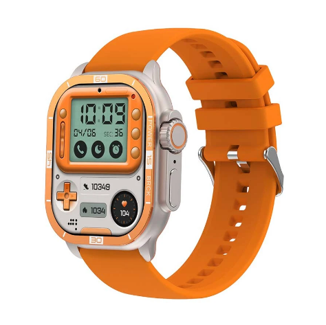 Picture of Blisbond Robin Orange AMOLED Bluetooth Calling Smart Watch
