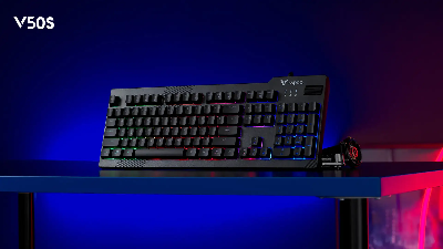 Picture of Rapoo V50S Wired Black Gaming Keyboard