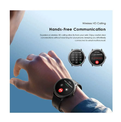 Picture of Oraimo Watch 5R OSW-820 AMOLED Black Bluetooth Calling Smart Watch