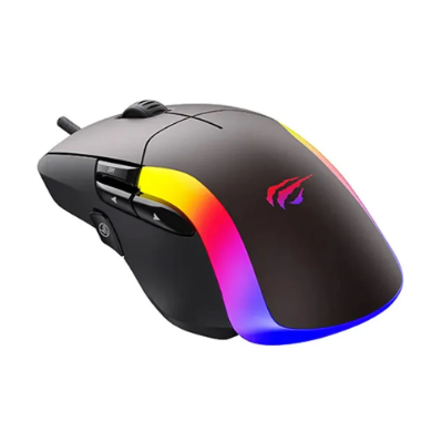 Picture of Havit MS959S RGB Wired Black & Ochre Programmable Gaming Mouse