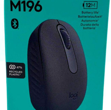 Picture of Logitech M196 Graphite Bluetooth Mouse