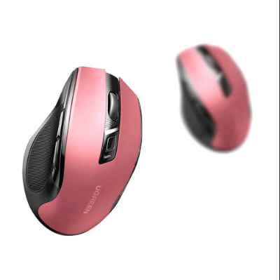Picture of UGREEN MU006 (25752) Wireless (Dual Mode) Red Ergonomic Silent Mouse