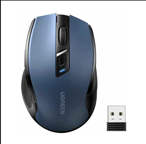 Picture of UGREEN MU006 (25752) Wireless (Dual Mode) Red Ergonomic Silent Mouse