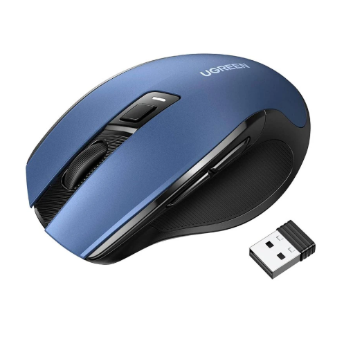 Picture of UGREEN MU006 (25752) Wireless (Dual Mode) Red Ergonomic Silent Mouse
