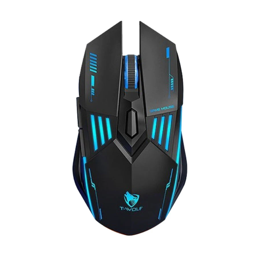 Picture of T-WOLF X7 RGB (Multi Mode) Black Gaming Mouse