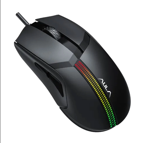 Picture of AULA F813 Pro Backlight Wired Black Gaming Mouse