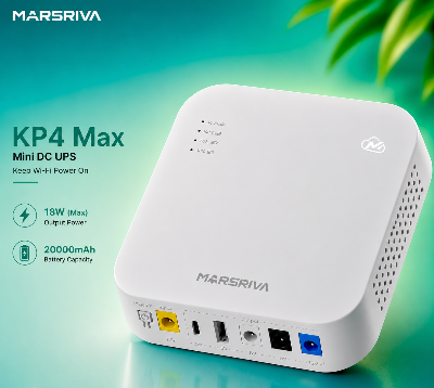 Picture of Marsriva KP4 Max 20000mAh Mini DC UPS