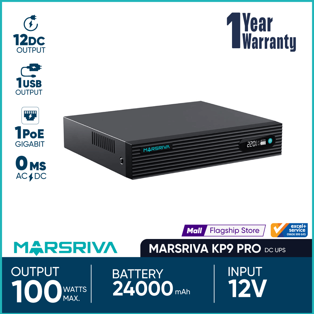 Picture of MARSRIVA KP9 Pro 24000mAh Mini DC UPS