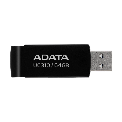 Picture of ADATA UC310 64GB USB 3.2 Black Pen Drive