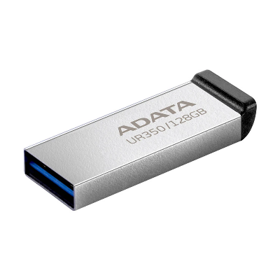 Picture of ADATA UR350 128GB USB 3.2 Black Pen Drive #UR350-128G-RSR/BK