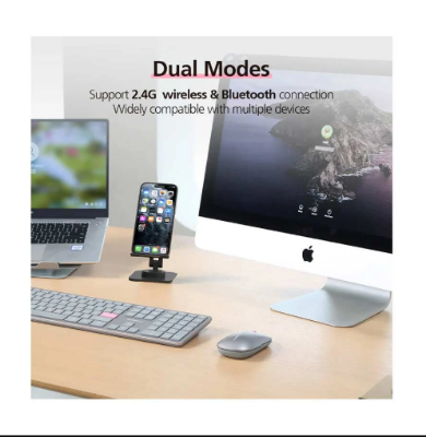 Picture of Micropack ML-203W Grey (Dual Mode) Silent Slim Mouse