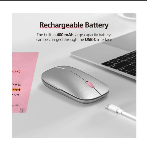 Picture of Micropack ML-203W Grey (Dual Mode) Silent Slim Mouse