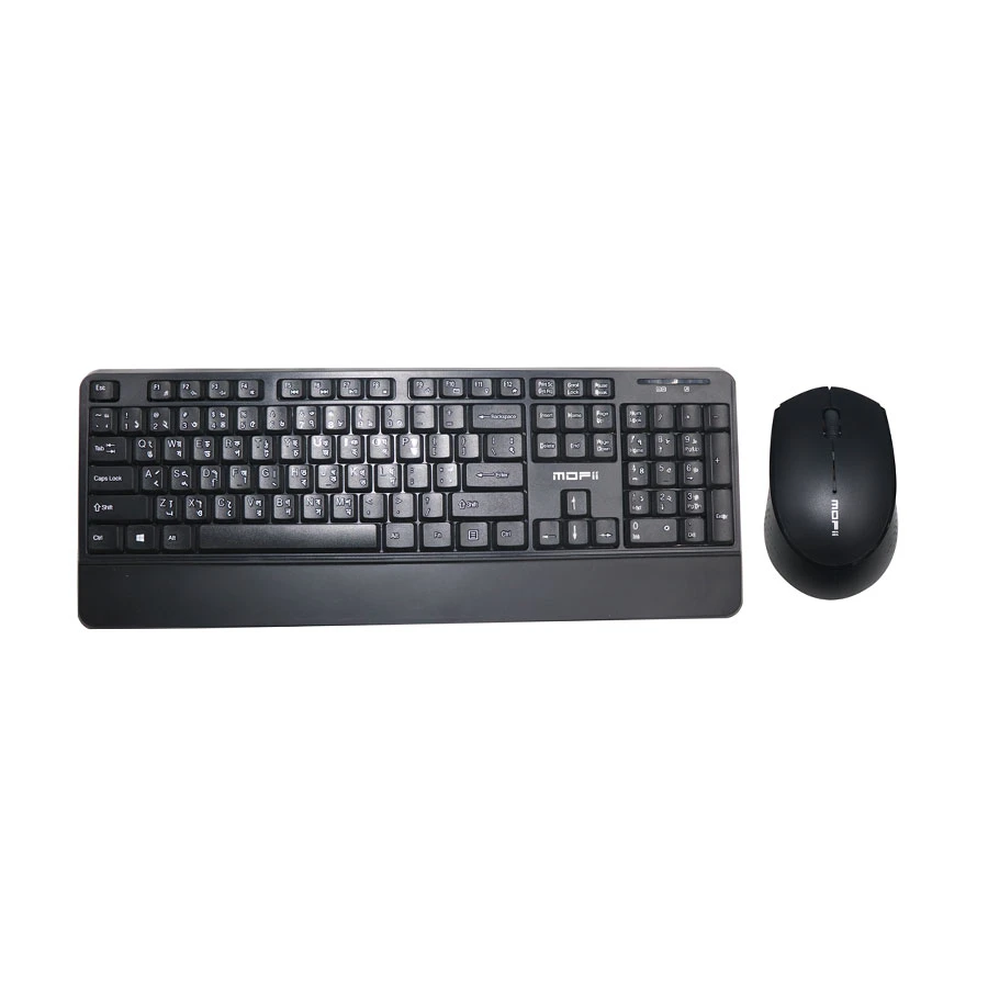 Picture of MOFII SMK-617376AG Black Wireless Keyboard & Mouse Combo With Bangla