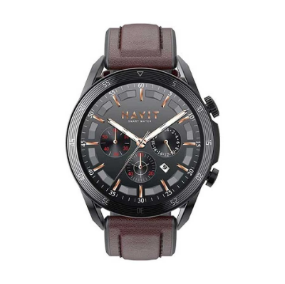 Picture of Havit M9030 Pro Amoled Bluetooth Calling Brown Smart Watch