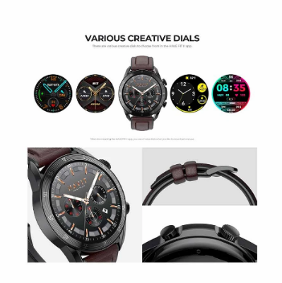 Picture of Havit M9030 Pro Amoled Bluetooth Calling Brown Smart Watch