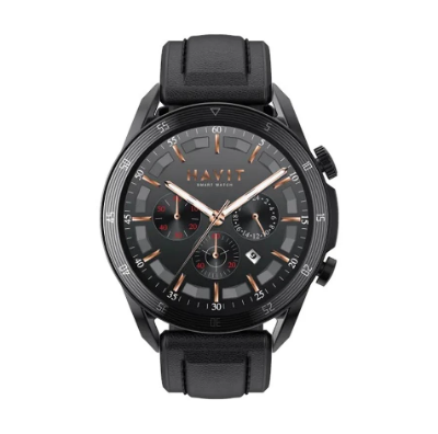 Picture of Havit M9030 Pro Amoled Bluetooth Calling Brown Smart Watch