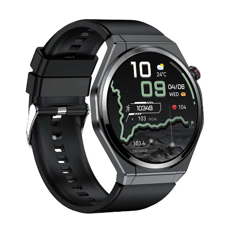 Picture of Blisbond Vertex Black AMOLED Bluetooth Calling Smart Watch