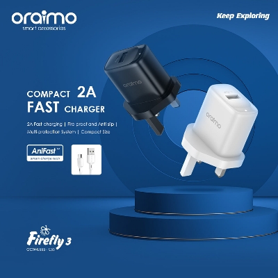 Picture of oraimo firefly 3 10W Wall Charger Kit (OCW-E66S)