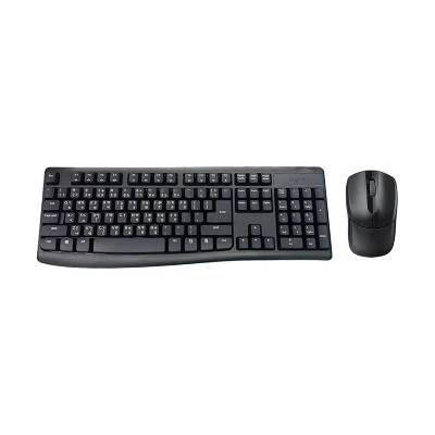 Picture of Rapoo X1800 PRO Wireless Black Multimedia Bangla Keyboard & Mouse