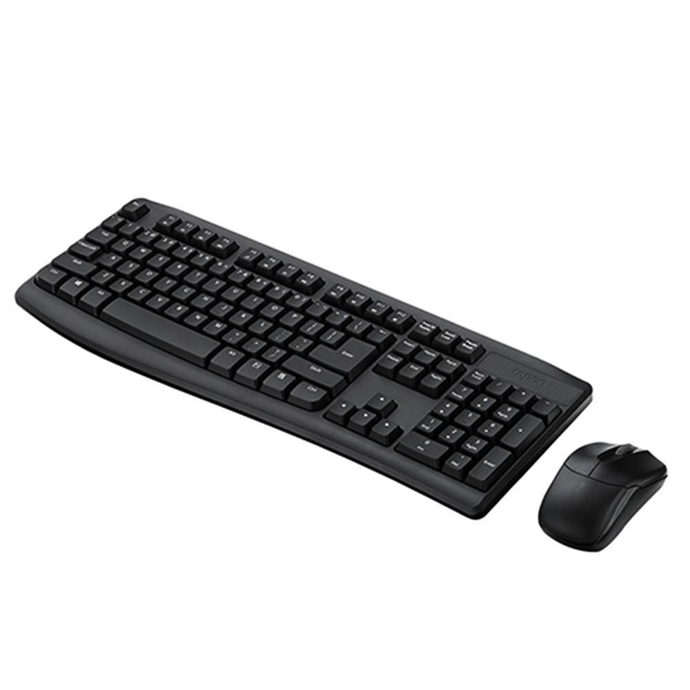 Picture of Rapoo X1800 PRO Wireless Black Multimedia Bangla Keyboard & Mouse