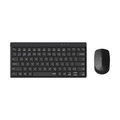 Picture of Rapoo 8000GT Wireless (Dual Mode) Black Keyboard & Mouse Combo