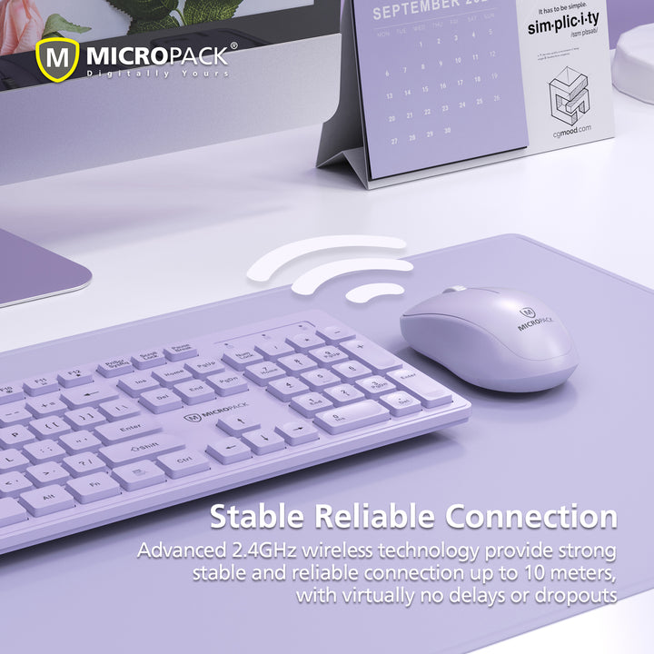 Picture of Micropack KM-237W Black Wireless Keyboard & Mouse Combo