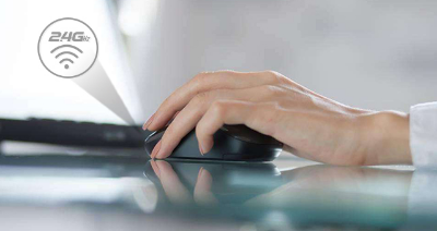 Picture of A4TECH 3000N Black Wireless Keyboard & Mouse Combo with Bangla
