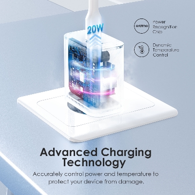 Picture of oraimo PowerCube 20 20W Wall Charger Kit  OCW-E106S-CL55