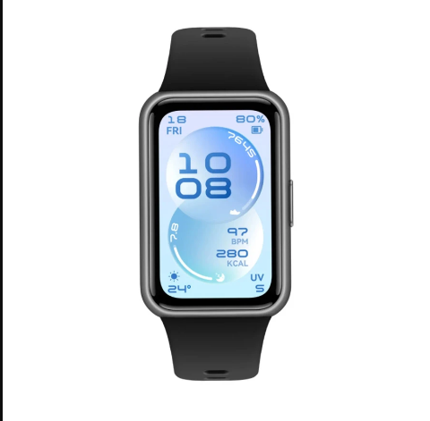 Picture of Huawei Band 11 AMOLED Matte Black Smart Watch (Durable Polymer Case)