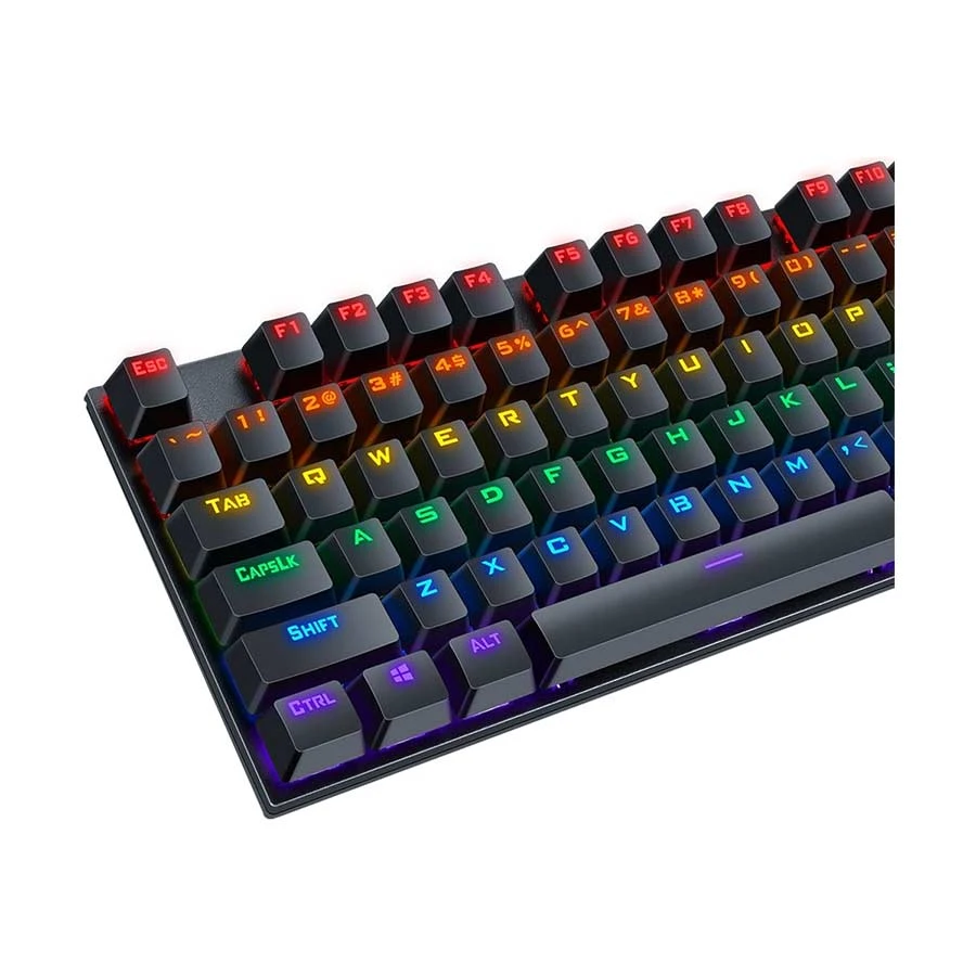 Picture of T-WOLF T17 RGB Wired (Blue Switch) Black Mechanical Gaming Keyboard