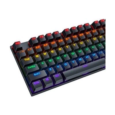 Picture of T-WOLF T17 RGB Wired (Blue Switch) Black Mechanical Gaming Keyboard