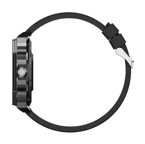 Picture of Blisbond Force Silver AMOLED Bluetooth Calling Smart Watch