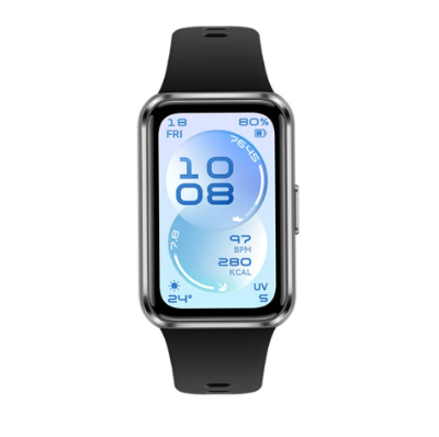 Picture of Huawei Band 11 AMOLED Matte Black Smart Watch (Aluminium Alloy Case)