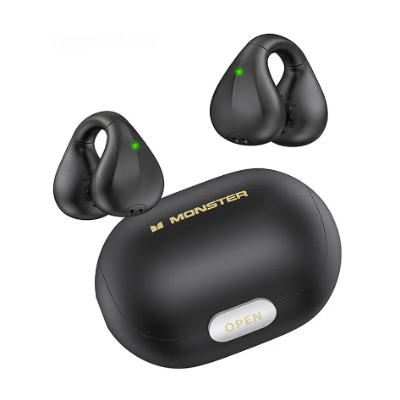 Picture of Monster Open Ear 101 Black TWS Bluetooth Earbuds