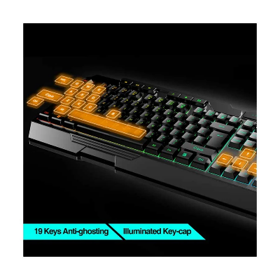 Picture of Micropack GC-30 CUPID Black Wired Gaming Keyboard & Mouse Combo