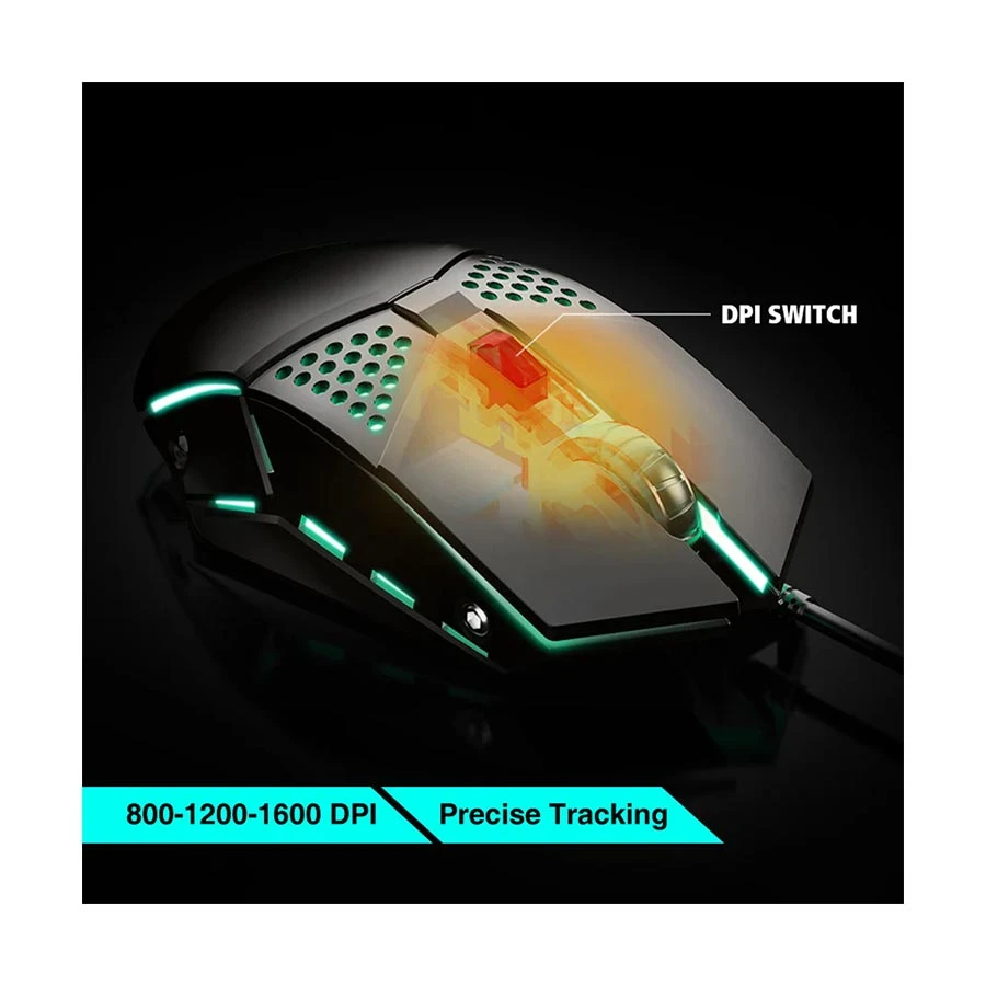 Picture of Micropack GC-30 CUPID Black Wired Gaming Keyboard & Mouse Combo