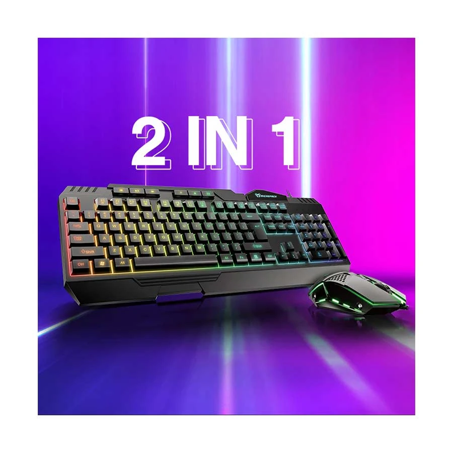 Picture of Micropack GC-30 CUPID Black Wired Gaming Keyboard & Mouse Combo