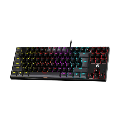 Picture of Fantech Atom87 MK876v2 Wired RGB (Blue Switch) Black Sumi Edition Mechanical Gaming Keyboard