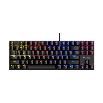 Picture of Rapoo GK500-87 Wired (Blue Switch) Black Mechanical Gaming Keyboard