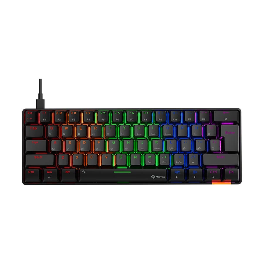 Picture of Meetion MT-MK005 LED Backlight (OUTEMU Blue Switch) Wired Black Mechanical Gaming Keyboard