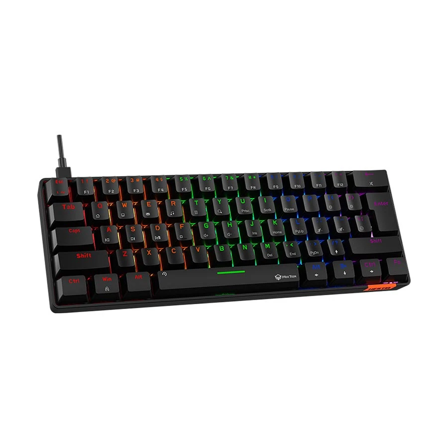 Picture of Meetion MT-MK005 LED Backlight (OUTEMU Blue Switch) Wired Black Mechanical Gaming Keyboard