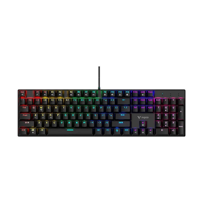 Picture of Rapoo GK500 Wired (Blue Switch) Black Mechanical Gaming Keyboard