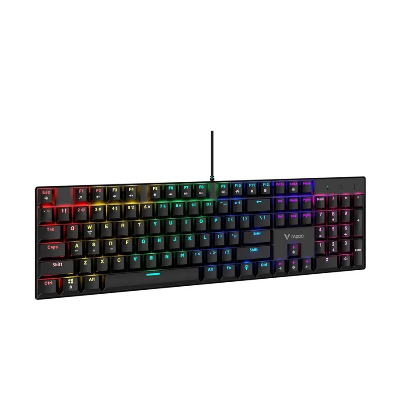 Picture of Rapoo GK500 Wired (Blue Switch) Black Mechanical Gaming Keyboard