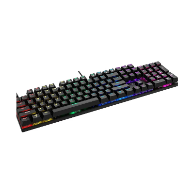 Picture of Rapoo GK500 Wired (Blue Switch) Black Mechanical Gaming Keyboard