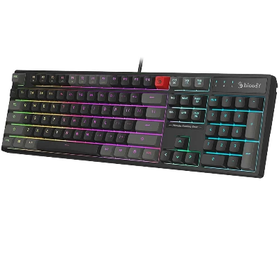 Picture of A4TECH Bloody B230N Neon Backlit Wired Black Gaming Keyboard