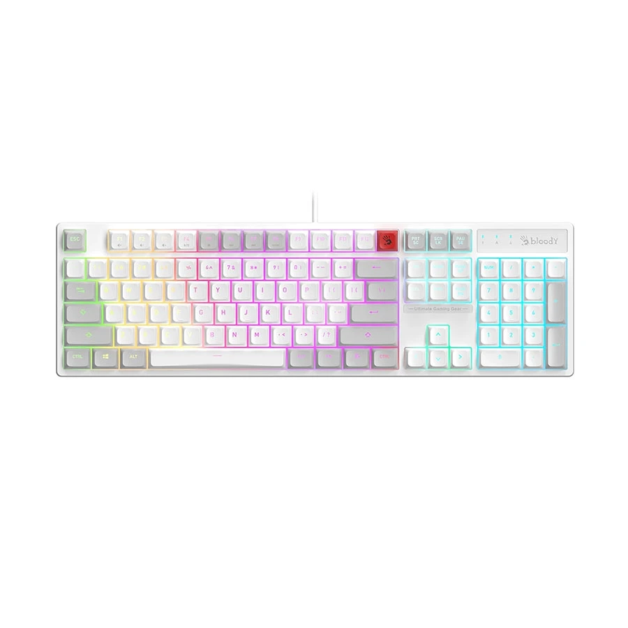 Picture of A4TECH Bloody B230N Neon Backlit Wired Black Gaming Keyboard
