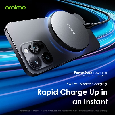Picture of oraimo PowerDock oraimo PowerDock 15W Wireless Charging Pad