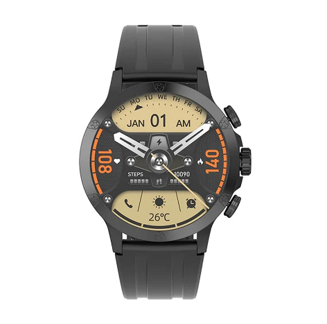 Picture of IMILAB IMIKI Xplorer Pro Black Bluetooth Calling Smart Watch
