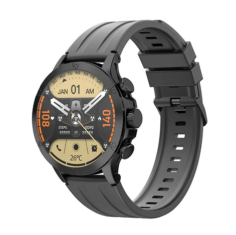 Picture of IMILAB IMIKI Xplorer Pro Black Bluetooth Calling Smart Watch